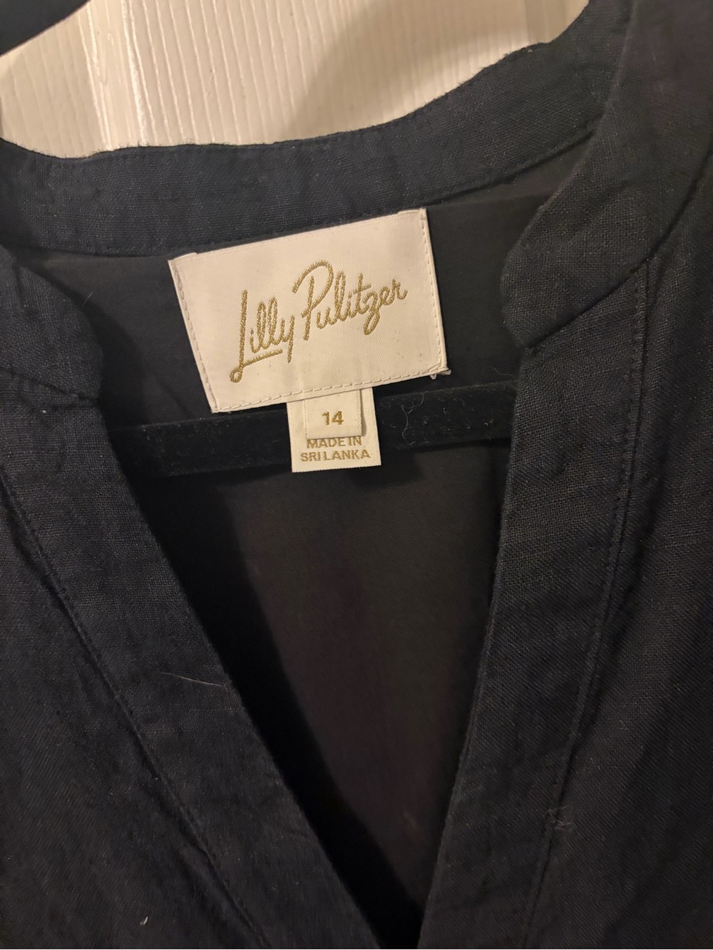 Lilly Pulitzer MALEIGH ELBOW SLEEVE
14 LIKE NEW BLACK - Picture 2 of 2